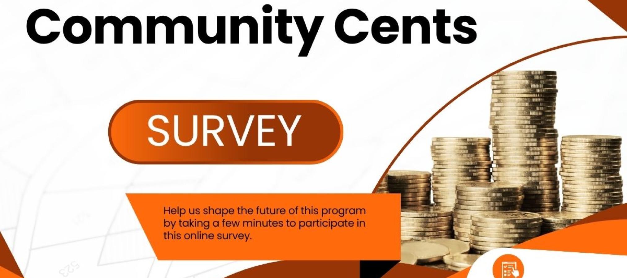 Community Cents Survey Graphic